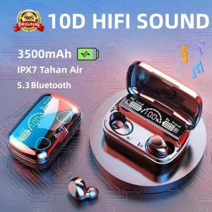 HEADSET M10 HANDSFREE BLUETOOTH FULL BASS STEREO 3500MAH POWER BANK