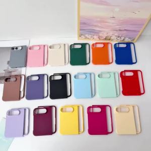 szhaiyu | Luxury Matte Ultra Thin Candy Color Phone Case for IPhone Duo Ultra 2026 Fold Shockproof PC Hard Protective Cover
