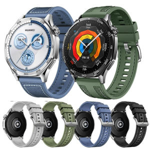 Zionia 22mm Premium Skin-friendly Nylon Watch Strap for Huawei Watch GT 2 3 4 5 6 Pro Titanium Ceramic Active Classic Runner Ultimate Bunds Elite GT2 GT3 GT4 GT5 GT6 SE 2E Honor 5 Pro Ultra GS GS3 GS3i GS4 Magic 2 Dream 46mm Smart Watch Accessories
