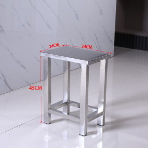 MOLORE | Durable Stainless Steel Stool for Clean Room