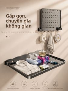 LOCIKA | Kệ Treo Tường Gấp Gọn Cho Quần Áo Và Khăn