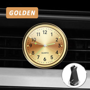 1PCS Glow Decorative Clock Car Mini Electronic Clock Automobile Air Outlet Dashboard Clock Car Decoration Exclusive