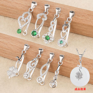 คลิปเงียบสงบขนาดใหญ่จากเงินสเตอร์ลิง S925 สําหรับอุปกรณ์และพวงกุญแจ DIY วัสดุทองคําคุณภาพสูงที่ถูกอบแห้งอย่างสดใส