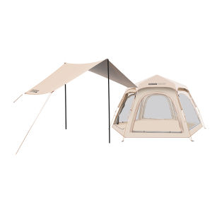 Olymmons | Portable Foldable Camping Tent with Canopy