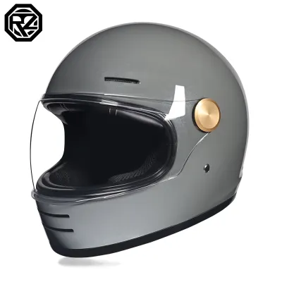 ORZ | Mũ Bảo Hiểm Đầy Đủ Phong Cách Retro Có Bluetooth Cho Bốn Mùa