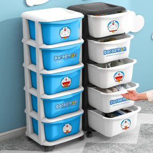 Thickened Storage Cabinet Drawer-Type Household Living Room Snack Locker Multi-Layer Clothes Box Toy Storage Rack