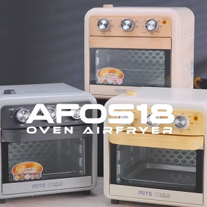 MITO AFOS18 Electric Oven Multifunction with Water Dripping System 18L