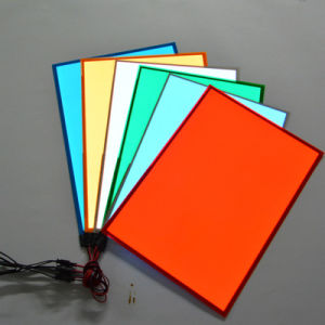 Ultra-Thin EL Glowing Sheet LED Cold Light Backlight Board USB-Cuttable Car Atmosphere Decoration Light Panel Crystal Color