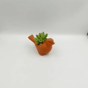 Chậu đất nung chậu sen đá - Con chim non 58 miệng chậu 5cm chiều cao 8cm