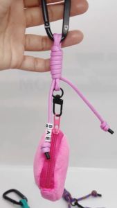 VELVET COIN BAG carrier key bag charm earbud kunci small bag pouch organize earring Syiling beg