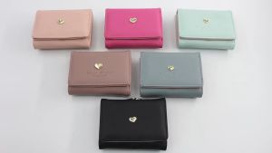 D281 Dompet Wanita Dompet Lipat 3 Dompet Clutch Import