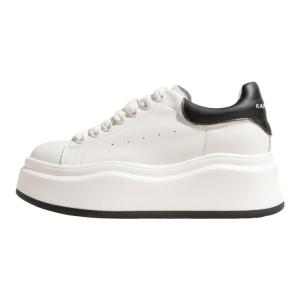 KAMIGAO | Casual Thick Bottom Platform Sneakers Womens Leather Heightening Shoes Spring Autumn New Style Flatform Slip-On Round Toe