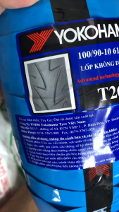 Lốp YOKOHAMA 100/90-10 cho xe tay ga Attila
