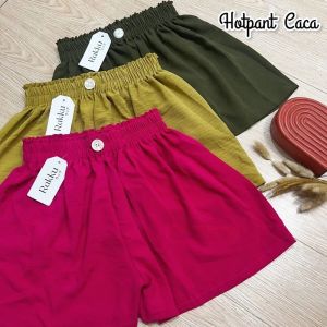 Celana Pendek Wanita Cringkel Airflow // Hotpant Cringkel Airflow // Celana Cringkel Pendek // Celana Pendek Wanita Cringkel Model Kancing