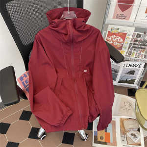 เสื้อแจ็คเก็ตกันแดดแบบมีเชือกผูกคอสำหรับกลางแจ้ง ทรงหลวม น้ำหนักเบา ระบายอากาศได้ดี สำหรับตกปลา ฤดูร้อน 2024