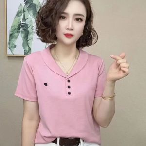 QIAOXIZI | Summer Loose Slimming Short Sleeve Blouse