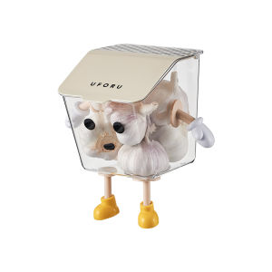 CHUMX | Giỏ Đựng Gia Vị & Tỏi Treo Tường Không Cần Khoan
