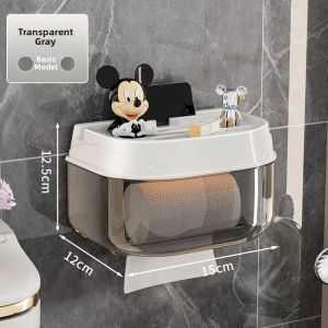MEIZHUFU | Wall-mounted Waterproof Paper Towel Holder