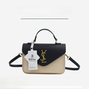 Louis Queen 2024 New Fashion High Quality Womens Handbag Messenger Bag Shoulder Crossbody Small Square Bag PU Soft Surface