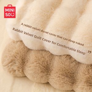 Miniso | Milk Velvet Dual-Sided Thickening Quilt Cover