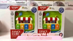 Hộp Lập Phương Thả Khối Có Đàn Nhạc Toys House HE0520 Cho Bé 18M+