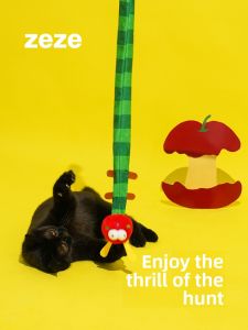 zeze | Durable & Fun Cat Toys - Teaser Wands & Plush Toys