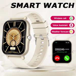 2026 Full Touch Screen Bluetooth Smart Watch IP67 Waterproof Music Playback Step Counter Sleep Monitor Smartwatch Global Version