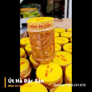Mắm Cá Cơm Dì Cẩn Hủ 500gr Chính Gốc Đà Nẵng Hương Vị Đậm Đà Thơm Ngon - Út Hà Đặc Sản