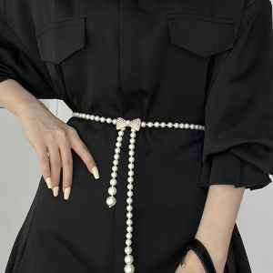 JIFANPAUL | White Pearl Fashion Waist Chain