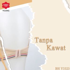 Sorex Young Bra Remaja Tanpa Kawat Step 3 Busa Tipis Kait 2 Cup B Y 3323