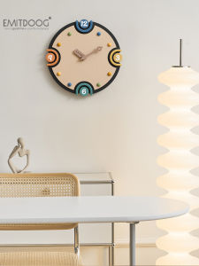 Đồng Hồ Trang Trí Phòng Khách Đơn Giản Hiện Đại EMITDOOG Không Cần Khoan Đồng Hồ Trang Trí TV Tủ Phòng Khách Trang Trí Cửa Hàng
