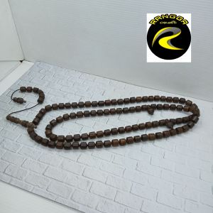 tasbih kayu KELOR JAWA MOTIF MARJAN A41