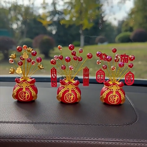 【Wealth Tree Diffuser New Styles】Car Decoration Child-Safe Car Decor | Premium ABS Resin | Non-Toxic