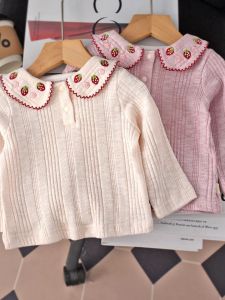 Long Sleeve Toddler T-Shirt Collar Versatile Shirt