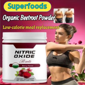 🔥🔥Organic beetroot powder canned Organic beetroot powder is rich in folic acid and iron essential for exercise. Organic beetroot powder is a meal replacement.