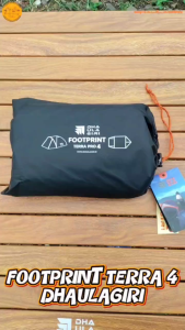 FOOTPRINT DHAULAGIRI ALAS TENDA TERRA 4 PRO FULL COVER TENDA ALAS PELAPIS TENDA CAMPING OUTDOOR
