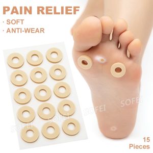 SOFEI 15 Pcs Bantalan Aksesori Terapi Perawatan Kaki Pereda Nyeri Mencegah Lecet