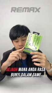 Fon Telinga REMAX OFFICIAL Wired In Ear Digital 3.5mm Hi Res Earphone Power Gaming Noise Isolating ANC Super Bass High Quality Earphones With Built In Microphone For Phone Call LRRM730