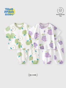TONGLIANCHUXIN | Air Conditioner Friendly Pure Cotton Light Sleepwear Suit