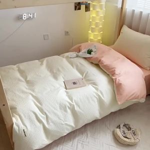 JoynCleon | Cotton Machine Washable Four Piece Set For All Seasons And Dorm Use