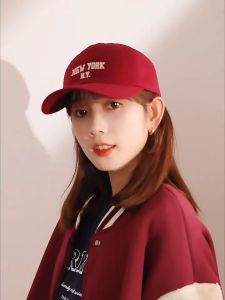 【COD & Ready stock】 Kings Cap Korean Challenge Letter Embroidery Baseball Cap/ Women Sunscreen Hat /Cotton All-match Caps ADC