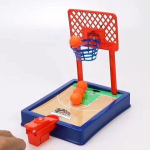 Mainan anak bola basket mini board game finger basketball