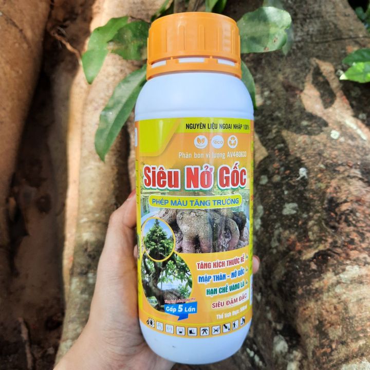 Phân bón SIÊU NỞ GỐC chuyên MAI và CÂY CẢNH giúp kích dưỡng rễ, nở gốc ...