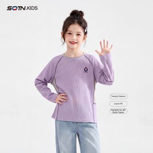 SQTN.KIDS | Stylish Long Sleeve T-Shirt for Children