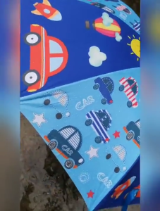 Kids Umbrella Cute Cartoon UV Sun & Rain Dual Protection Nano-Tech Water Repellent Payung Kanak-kanak 儿童雨伞