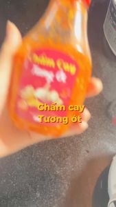 Chấm Cay Tương Ớt Xay Singapore - Sốt nước chấm đóng chai 330ML
