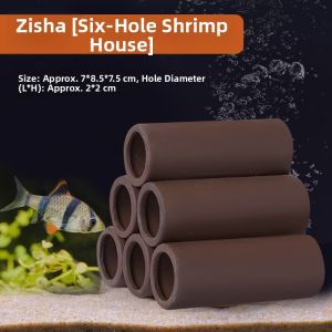 YAFENG | Fish Tank Decor Turtle Shelter Hermit Crab Shrimp Breeding Tub