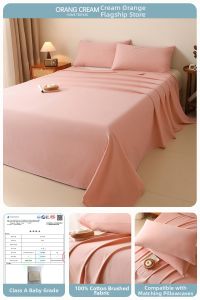 NAIYOUCHENG | Thickened Brushed Cotton Bedsheet Set