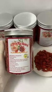 Kỳ tử đỏ hộp 500g kỷ từ đỏ hàng loại 1 trà táo đỏ kì tử trà kỷ tử đỏ giảm cân sáng mắt cải thiện thị lực đẹp da