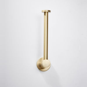 Bathroom Tissue Roll Holder Brass Wall Mounted Toilet Paper Stand Creative No Drilling Required Bathroom Hardware Accessories